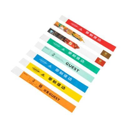 Disposable Paper Bracelet Tyvek Wristband for Events