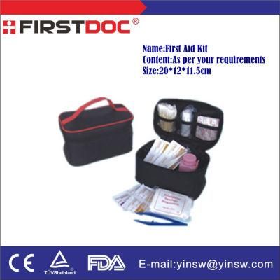 Black First Aid Bag, First Aid Kit