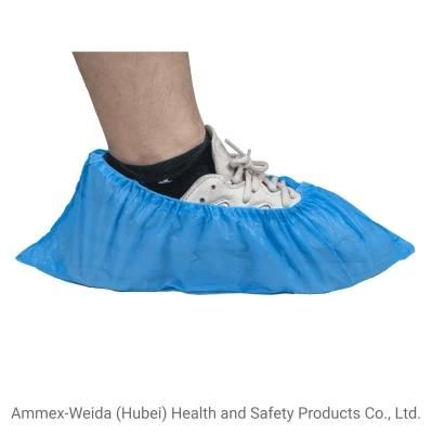 Disposable Waterproof CPE Plastic Shoe Cover Cleanroom Use Colorful Odorless Shoe Cover