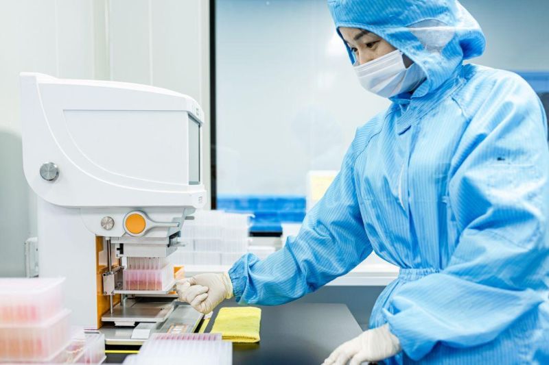 T-1250-R 1250UL PP Rack for Pipettor, DNA/Rna Free Disposable Customized Pipette Tips for DNA Extraction