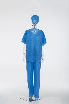 Surgical Gown and Patient Gown Medical SMS PP+PE Disposabale for Hospital No Woven