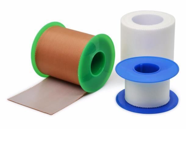 Medical Surgical Adhesive Silk Tape Plastic Can Pakcage