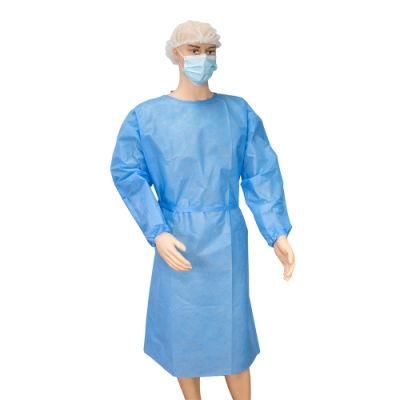 Disposable Biodegradable PP Patient for Hospital Uniform Patient Gown