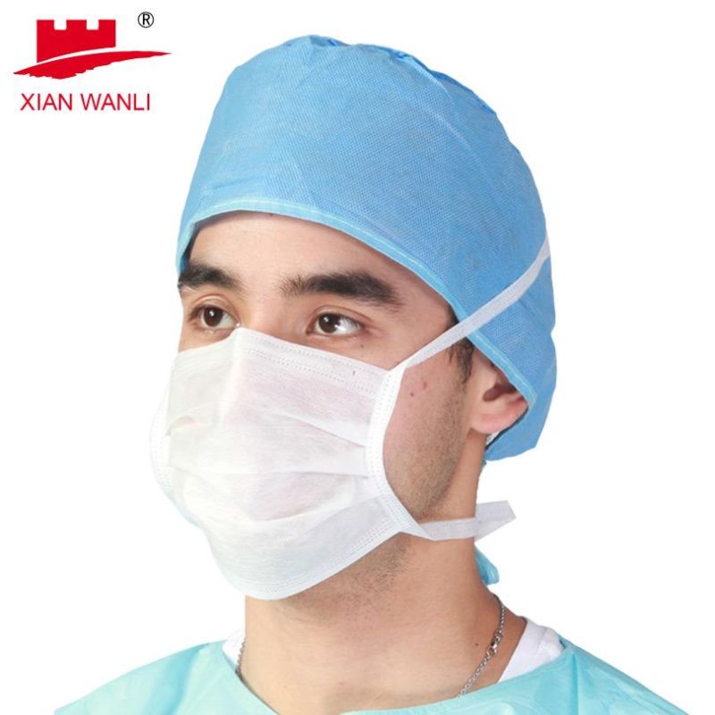 Disposable Type Iir Ear Loop Face Mask with Face Shield