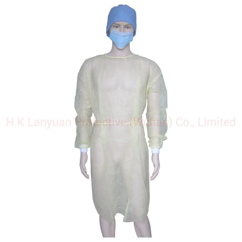 Disposable Nonwoven Popular Design Surgical Gowns Isolation Gown