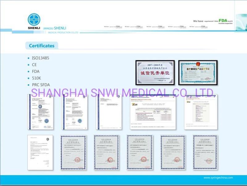 Disposable Sterile Medical PP Syringe Cannula Hypodermic Injection Needle with CE&ISO Certificate