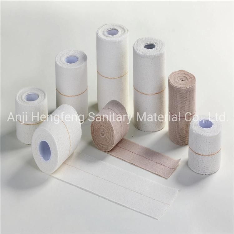 100 % Cotton Heavy Stretch Adhesive Wrap Elastic Adhesive Bandage Eab