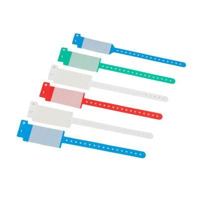 Disposable Custom Adult Shiled Patient ID Wristband
