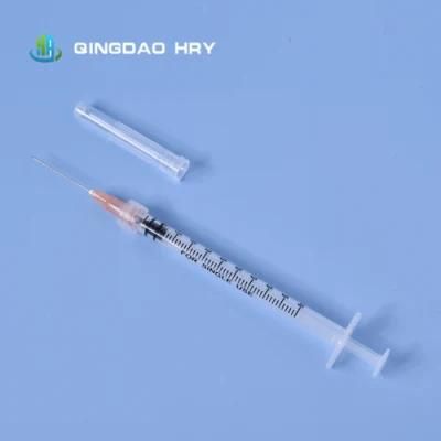 in Stock Reliable Sterilized Medical Disposable 1ml Syringe with CE FDA ISO 510K