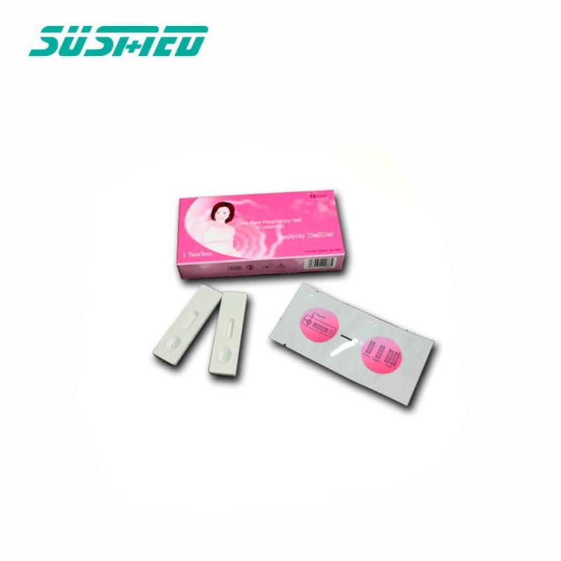 One Step HCG Pregnancy Test Strip for Whole Blood
