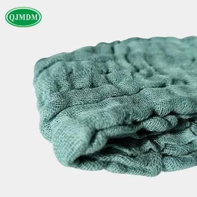 Green 100% Cotton Pre-Washed Sterile Surgical Gauze Lap Sponge with X-ray