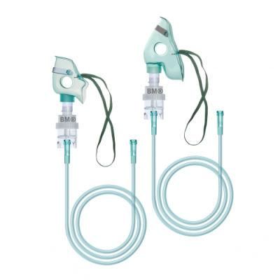 Disposable High Quality Medical PVC Adult Child Nebulizer Mask with Tube ISO CE FDA
