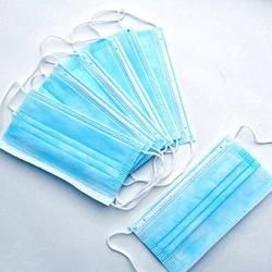 Blue Colored High Quality Medical Surgical Face Mask for Hospital and Dental Clinic