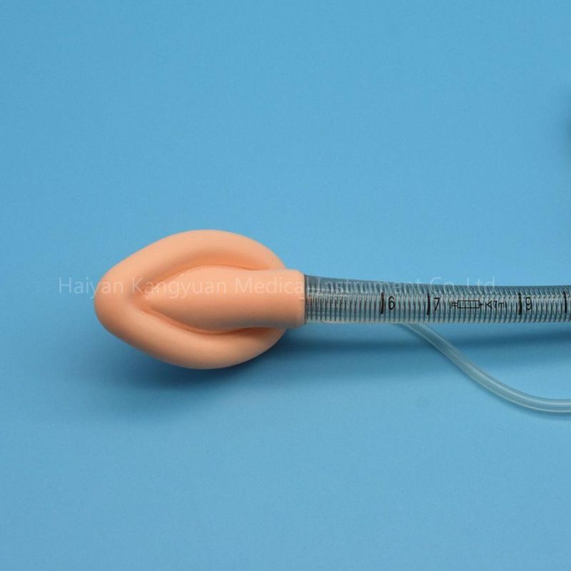 China Single Use Anesthesia Laryngeal Mask Airway Silicone Reinforced Rlma