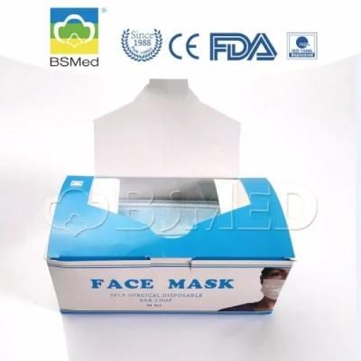 Daily Use Health Care Nonwoven Medical Surgical 3ply Face Mask Medical Use Home Use