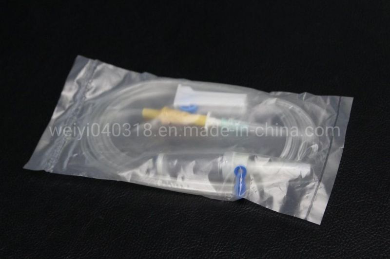 Disposable Medical Sterile Infusion Set, High Quality Giving Set, with/Without Filter/Needle Luer Lock/Slip CE ISO