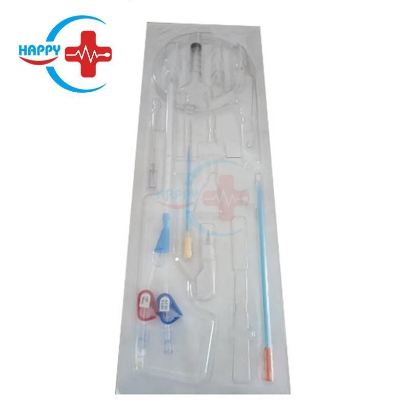 Hc-U009 High Quality Disposable Medical Long Term/Single/Double/Triple Lumen Hemodialysis Dialysis Catheter