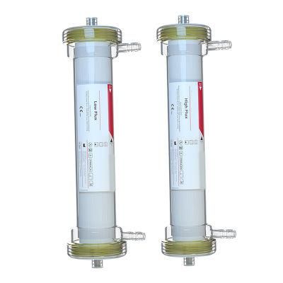 Medical Disposable High Flux and Low Flux Blood Dialyzers Hemodialysis Dialyzer
