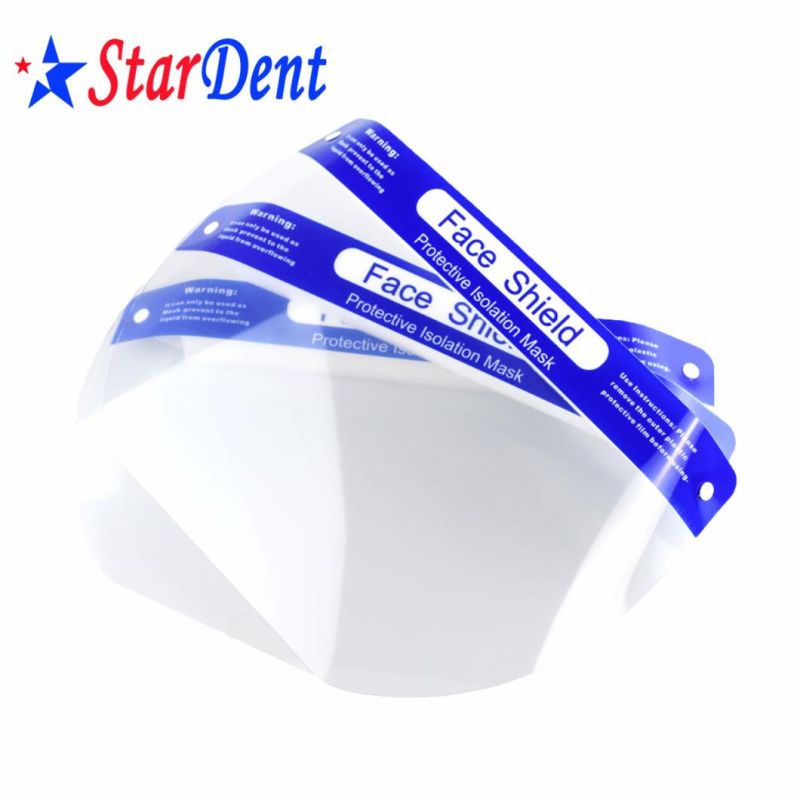 Hot Sale Disposable Protect Face Shield Mask with Plastic Shield