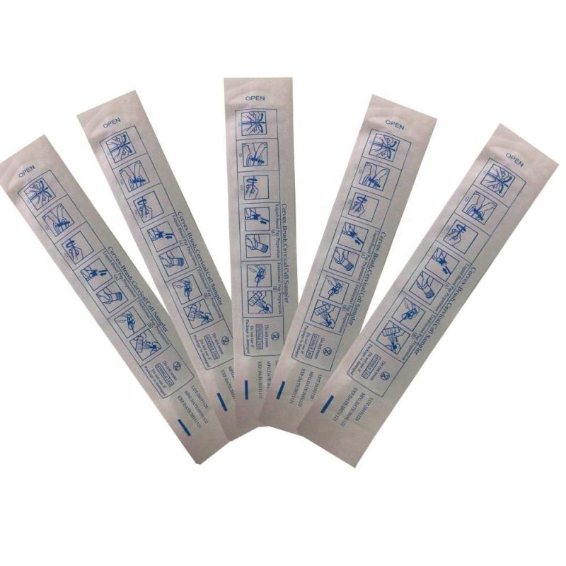 Disposable Medical Sterile Specimen Collection Cervical Sample Swab Brush for Gynecological Examination