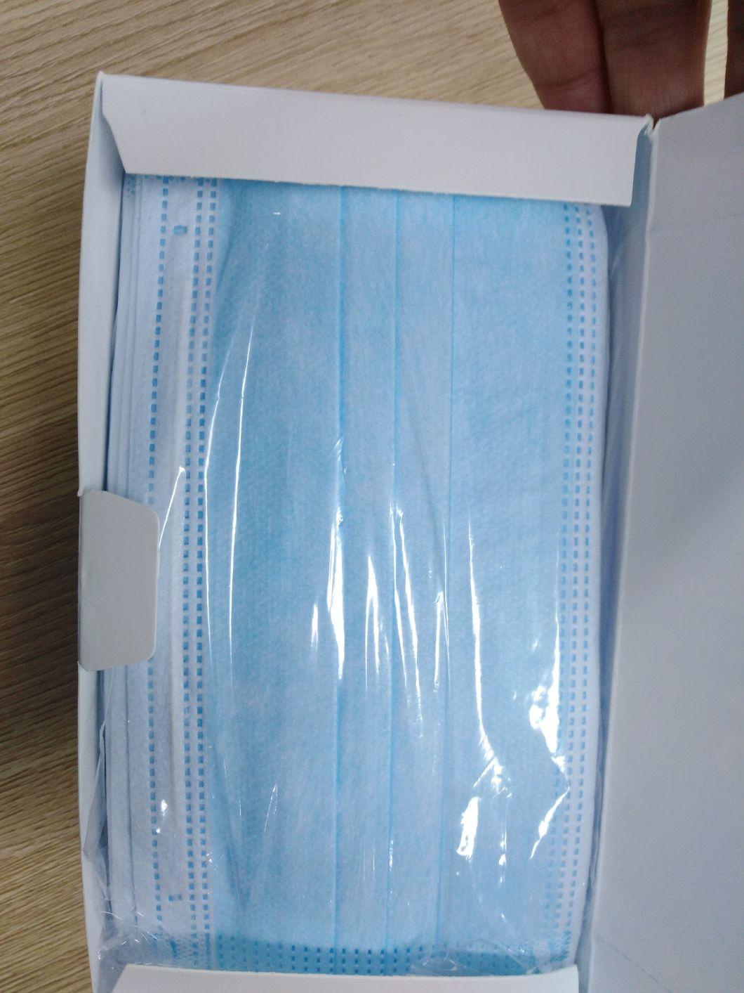 Disposable Nonwoven 3ply Surgical Face Mask for Medical Hospital