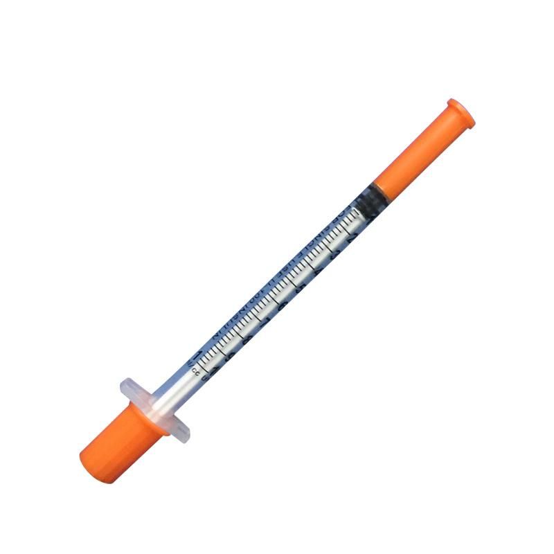 Disposable Medical Products 0.5ml 1ml Sterile Insulin Syringes