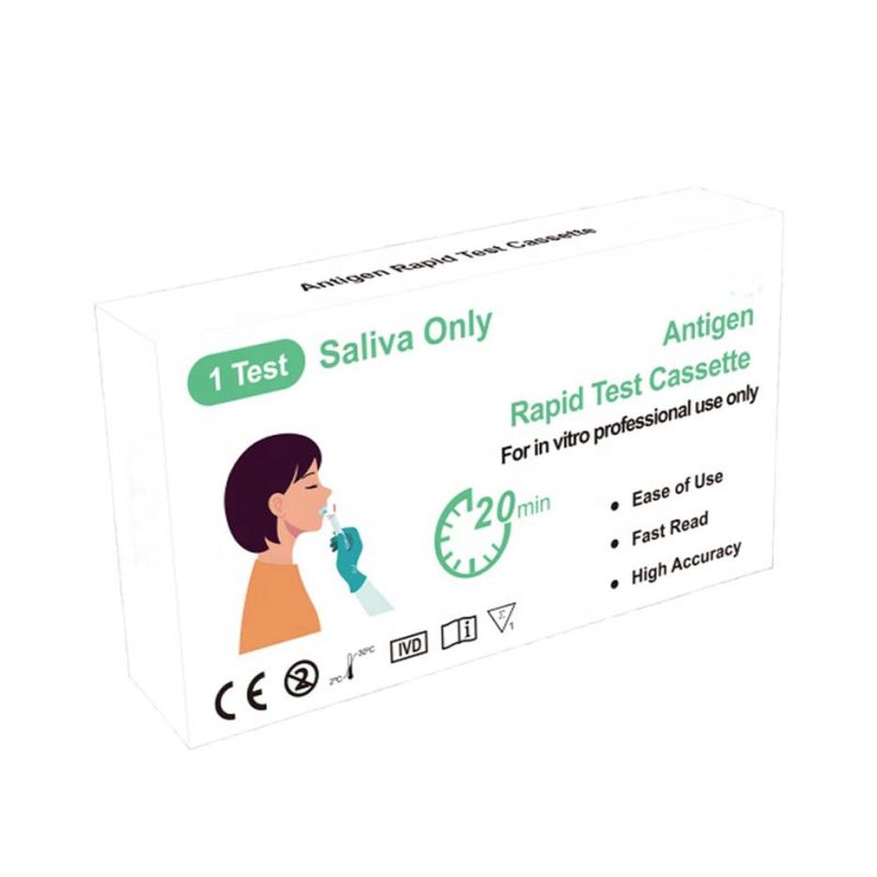 Rapid Antigen Test Kit Cassette, Antibody Nasal Swab Saliva Test