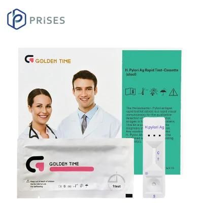 Factory Price Ivd Cheap Price Good Quality H. Pylori Antigen/Antibody Test Rapid Test Kit H Pylori Home Stool Test Kit H-Pylori Home Test Kit