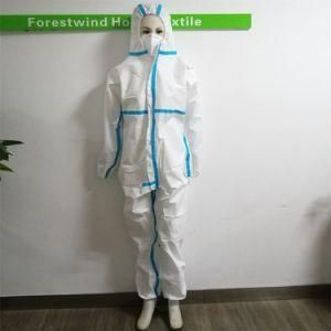 China Factory Anti Dust Virus Safety Disposable Protective Clothing