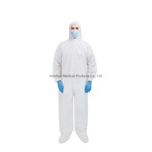 Ready to Ship Low Price Medical PP Coverall with FDA Approved