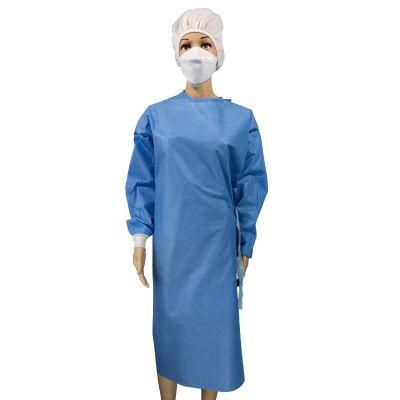 Patient Suit CE ISO Pb70 Sterile Surgical Gowns with Logo Printing