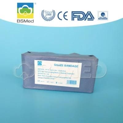 Disposable Medical 100% Cotton Absorbent Gauze Bandage for Wound Dressing