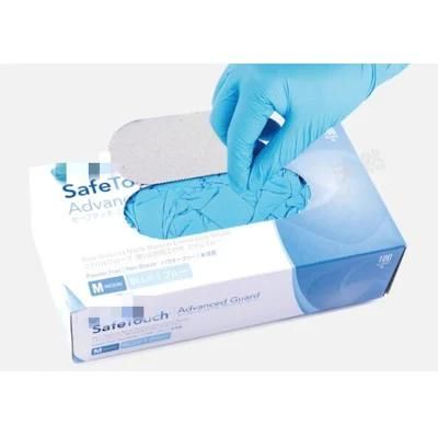 My-L086-7 Powder Free Medical Gloves Disposable Nitrile Gloves