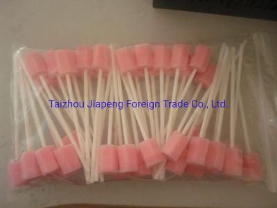 Foam Tipped Appplicators White Sponge 15cm Disposable Medical Cleaning Sponge Stick