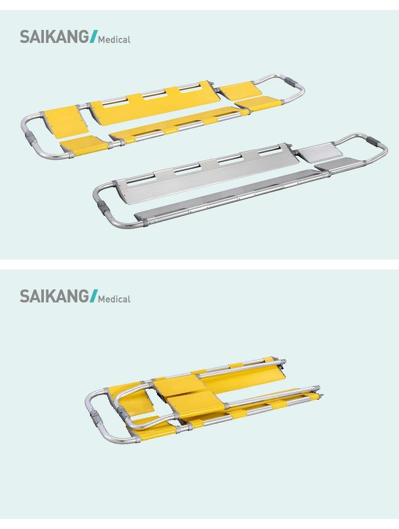 Aluminum Alloy Foldaway Scoop Stretcher