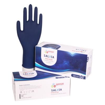 Laboratory High Risk Disposable Latex Gloves
