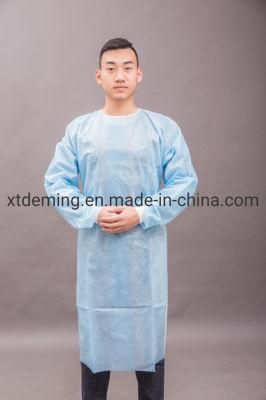 Chinese Manufacturer Medical Gowns Breathable Disposable Non-Woven Isolation Gown