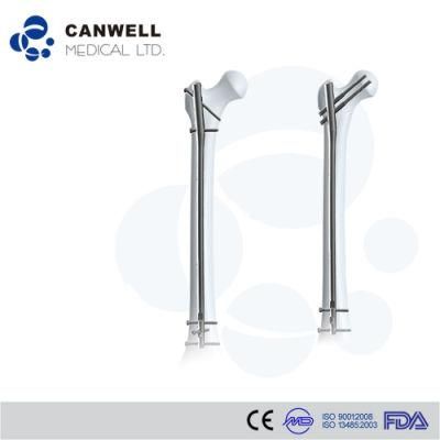 Canwell Orthopedic Trauma Implant Expert Proximal Nail Femoral Intramedullary Interlocking Nail Canefn with ISO