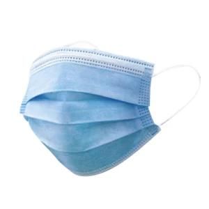 Nonwoven Non-Woven Facial Protective 3ply Disposable Dust Face Mask 3 Ply Layer