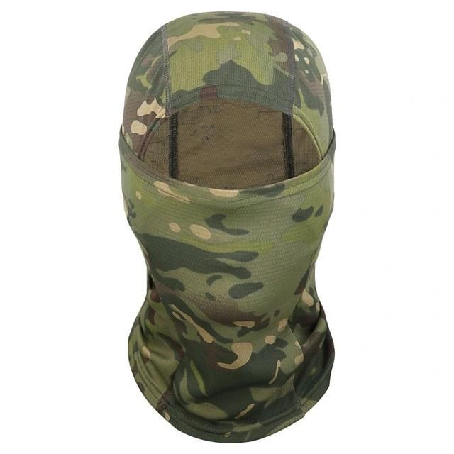 Camouflage Balaclava Hood Ninja Outdoor Cycling Motorcycle Hunting Military Tactical Helmet Liner Gear Full Face Mask