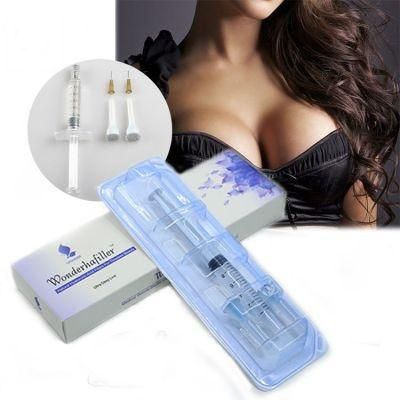 Factory Supply Hyaluronic Acid Dermal Filler Injections 10ml/20ml for Breast Injection Buttock Enhancement