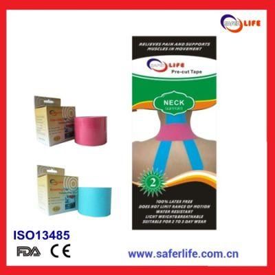 2019 Sport Therapy Cure Muscle Multicolor Precut Kinesio Tape Patch Strip Kinesio Tape for Neck Muscle Tape for Neck