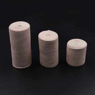 Disposable Gauze Supply Skin Color High Elastic Cotton Crepe Compression Bandage