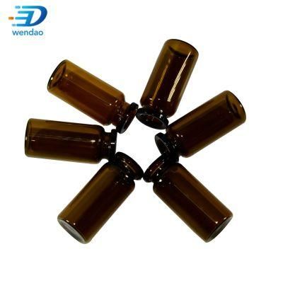 10ml 20ml 30ml 50ml 100ml Amber Sterile Injection Mould Type Glass Vials for Injection