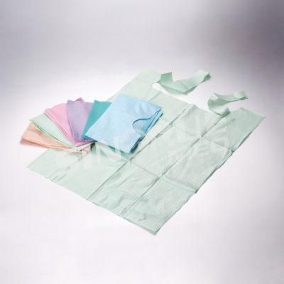 Hot Sale &amp; High Quality Hospital Disposable Medical Dental Bib