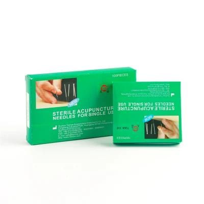 Best Price Disposable Sterile Alloy Wire Spring Handle Medical Acupuncture Needles with Aluminum Foil Packing