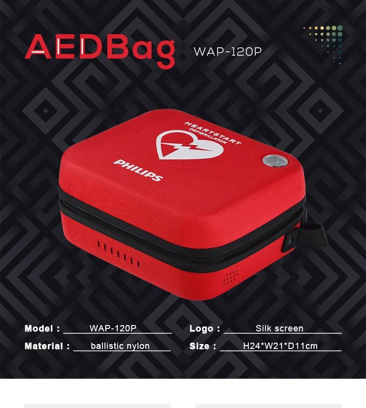 Defibrillator Hand Bag Aed Onsite Standard Case for Philips Aed