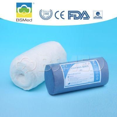 Medical Supply Products High Absorbency Cotton Roll with Ce ISO FDA Certificated