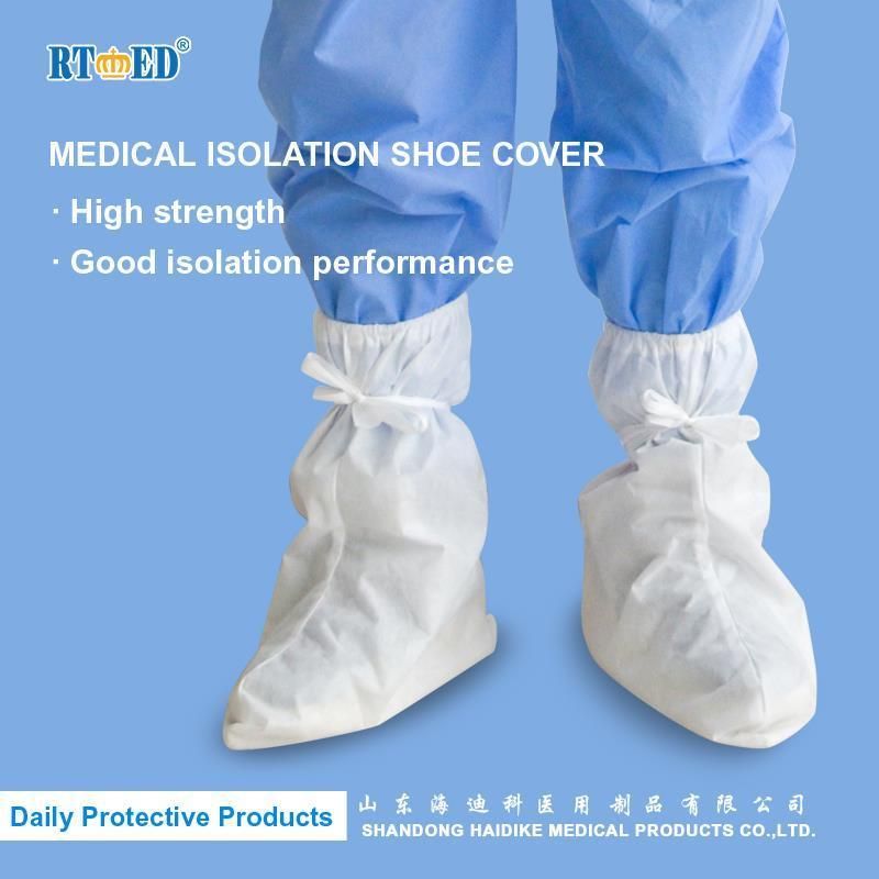 Shangdong Haidike Medical Isolation Shoecover of Long-Style 35cm Non-Slip