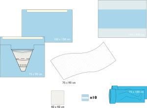 Disposable CE and ISO Approved Sterile Delivery Surgical Pack